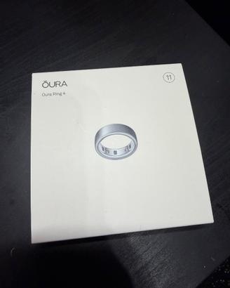 Oura Ring 4 (Brushed Silver - Taglia 11)
