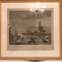 Pregiata incisione del 700 di A. Zingg,certificata