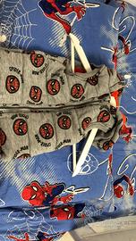 Smanicato trama”spiderman” taglia 86 cm (2/3 anni)