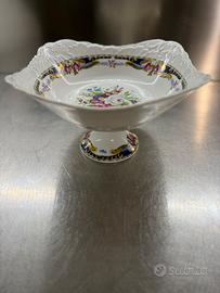 Alzata o fruttiera in porcellana Vizavi