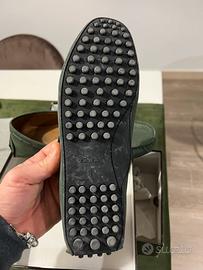 Mocassino frau verde gucci