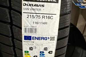 Bridgestone DURAVIS 215/75 R16C invernali