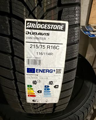 Bridgestone DURAVIS 215/75 R16C invernali