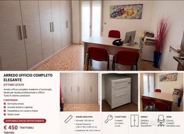 ARREDO UFFICIO COMPLETO