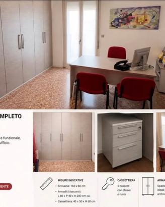 ARREDO UFFICIO COMPLETO
