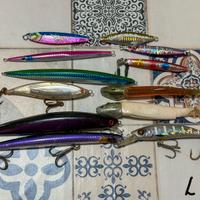 Artificiali da pesca, spinning, shore, brand vari.
