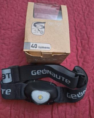 Lampada frontale Geonaute ON NIGHT 40 lumen