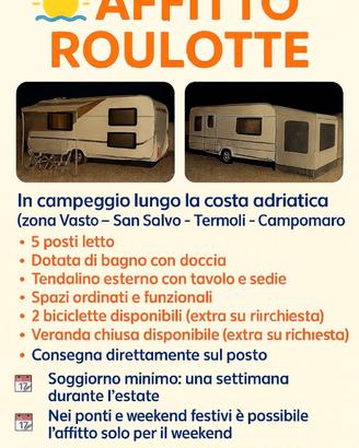 🏖 ROULOTTE – Costa Adriatica.