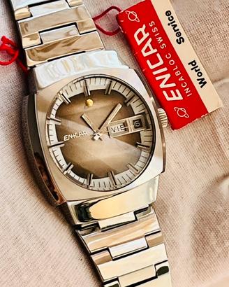 Orologio nos Enicar calibro AR167D revisionato