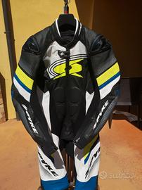 tuta moto 48 spyke intera in pelle