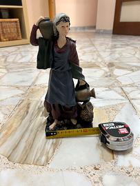 Statuetta Donna con Anfore (Acquaiola) per Presepe