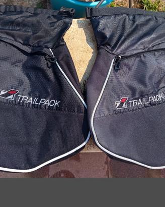 2 KIT BORSE / SACCHE LATERALI MOTO (4 pezzi) 
