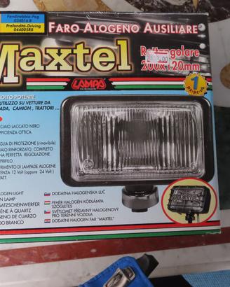 Faro alogeno ausiliare MAXTEL 200x120 mm