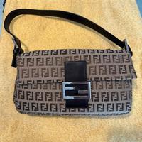 Fendi Baguette Vintage – Tela e Pelle, Originale