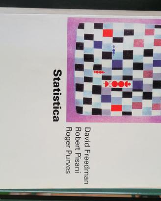 Libro universitario "Statistica"
