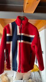 Giacca fleece napapijri mod fiemme