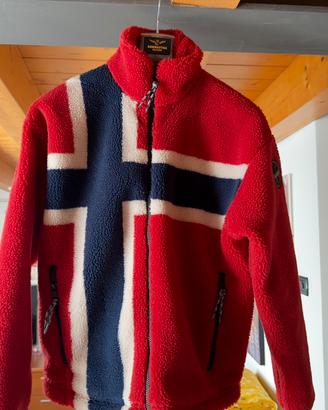 Giacca fleece napapijri mod fiemme