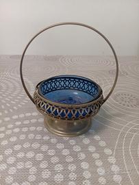 cestino vintage - porta caramelle 