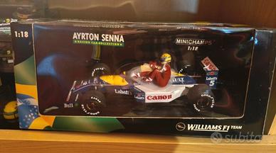 Modellismo Ayrton Senna -Nigel Mansell anno 1992