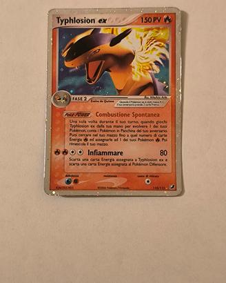 Carta Pokémon Typhlosion Ex 110/115