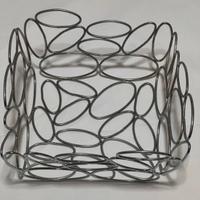 Svuotasche Cestino portaoggetti in metallo