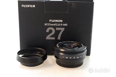 FUJIFILM XF 27MM F 2.8 R WR