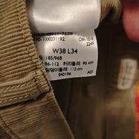 pantaloni Levi's velluto a coste 