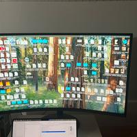 Schermo 32” curvo  SAMSUNG