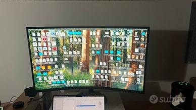Schermo 32” curvo  SAMSUNG