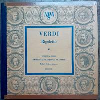 Disco in vinile 78 giri "Rigoletto"
