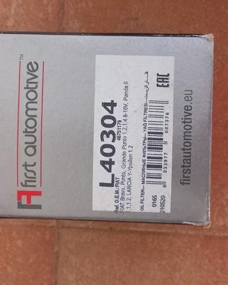 Filtro olio First Automotive L40304