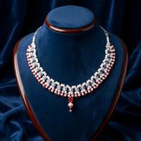 Collana Elegante Vintage Statement Perla Naturale