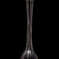 vaso in vetro da pavimento