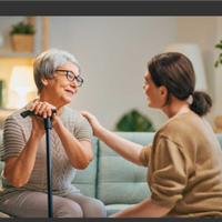 Assistenza anziani. Dama di compagnia