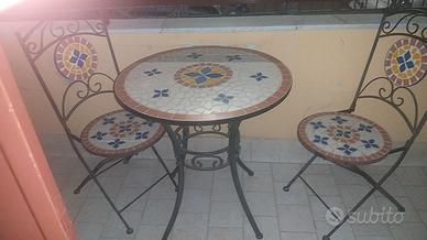 Tavolo in ferro battuto