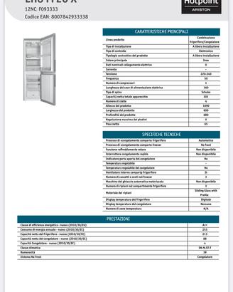 Frigorifero Ariston Hotpoint