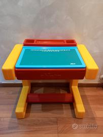 Banchetto banco scuola Chicco con 2 sedie