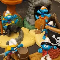 Collezione completa Puffi Pirati Mc Donalds 2004