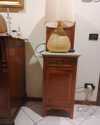 comodino in noce anni 30 