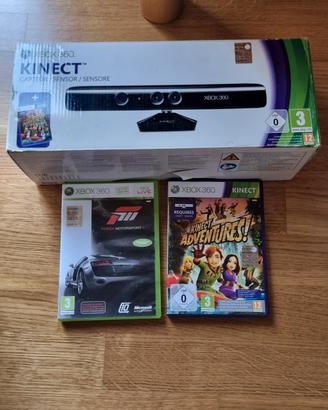 Kinect Xbox 360 + 2 giochi