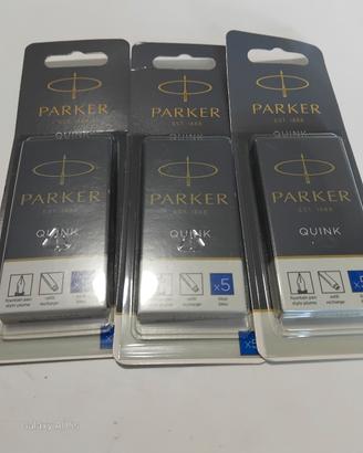 Ricariche per penne stilografiche Parker