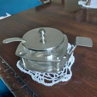 Formaggiera da tavola in Sheffield Silver Plated