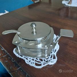 Formaggiera da tavola in Sheffield Silver Plated