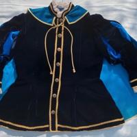 Costume Spagnolo (riproduzione) in velluto blu