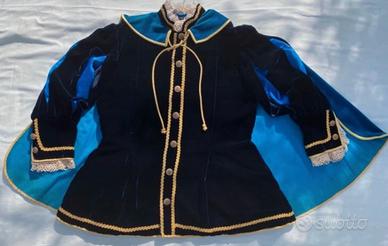 Costume Spagnolo (riproduzione) in velluto blu