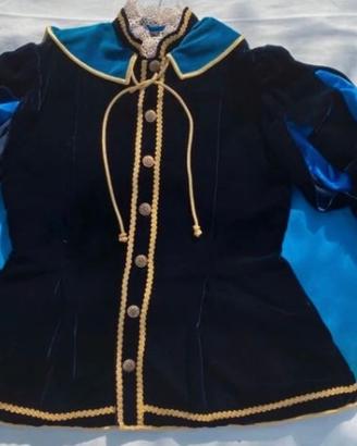 Costume Spagnolo (riproduzione) in velluto blu