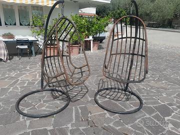 poltrone a dondolo sospese
