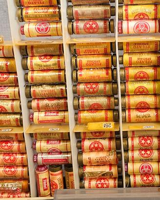 Rocchetti filo cotone e seta Made in Italy