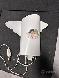 Lampada tavolo Fiorucci abat jour