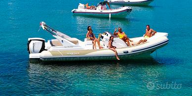 Elegante gommone Master 699 motore garanzia 2anni